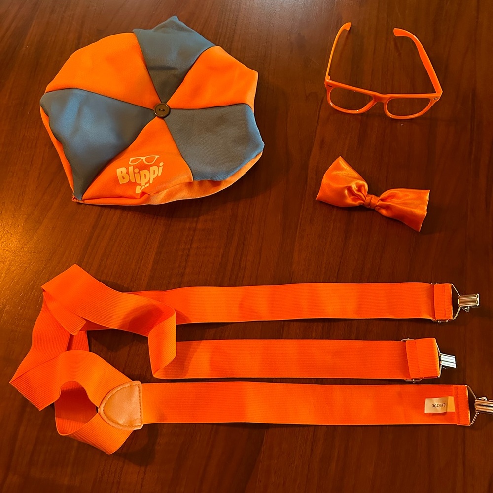 Blippi Style Costume for Adult